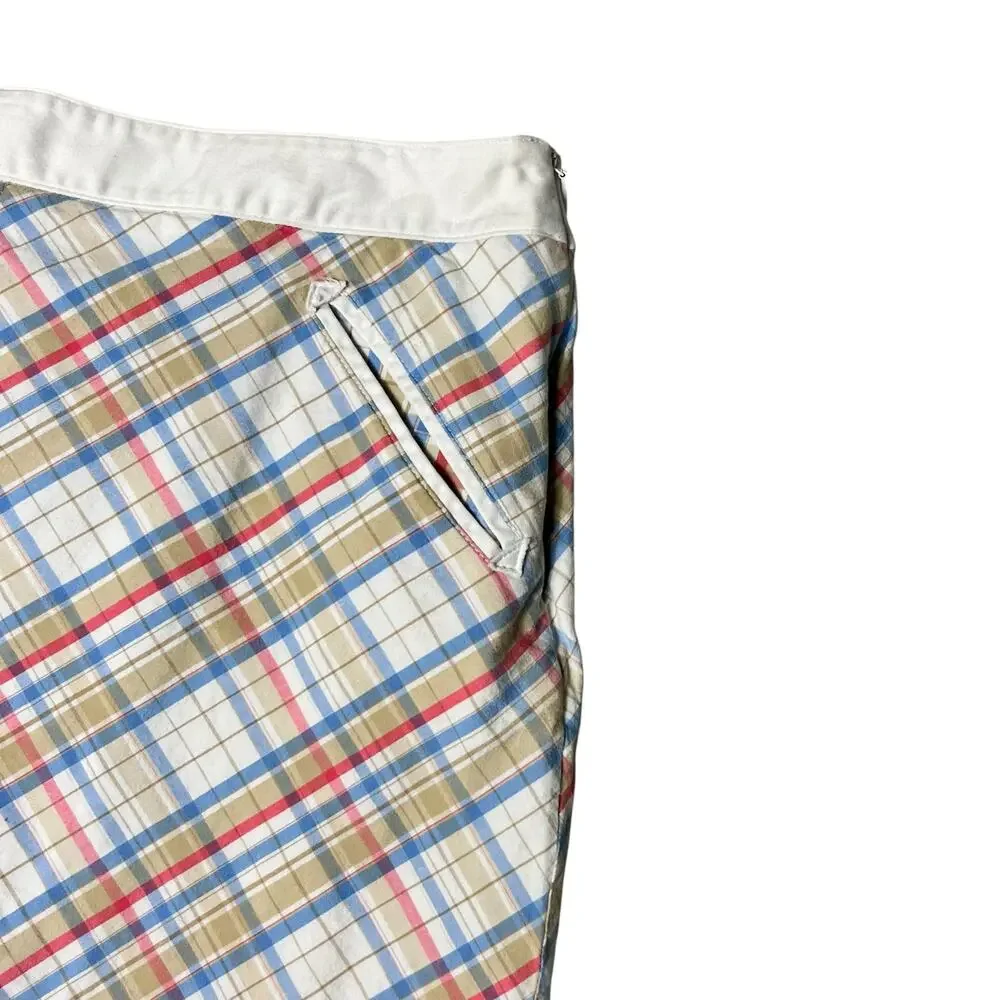 Greg Norman Plaid Golf‎ Skort Tennis Skort Pickleball Preppy 10 (2785) - Picture 2 of 5